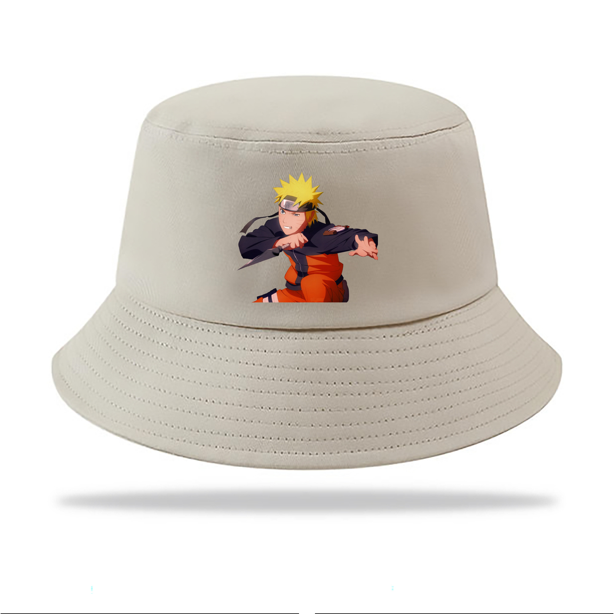 （画像用） NARUTO -ナルト- うずまき ナルト Uzumaki Naruto アウトドア日除けバケットハット